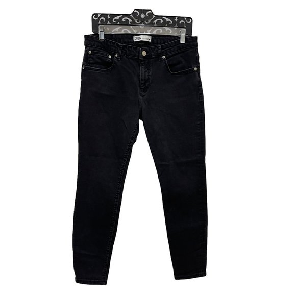 Zara Women's Mid Rise Ankle Skinny Jeans Size 10